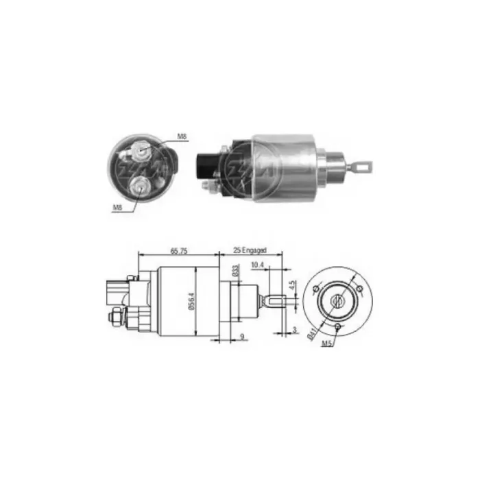 Mars Otomatigi 12V Toyota Corolla 1,8I Dizel Avensis 1,6I 1,8I 2,0D Carina | ZM 0978 | OEM 2815002080
