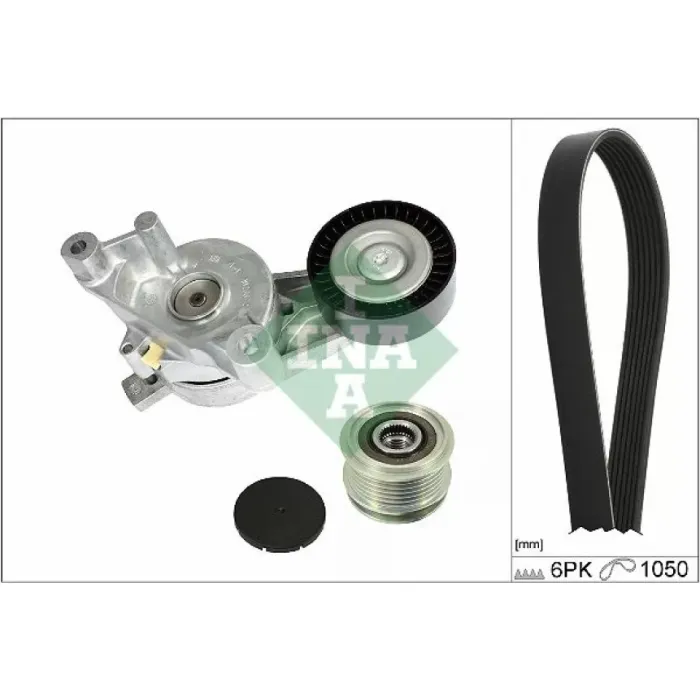 Kanalli V Kayis Seti A3 Altea Leon Toledo Octavia Superb Caddy Golf V Jetta Passat Touran 1.9 2.0TDI Bve Bkc Bls Bxe Bmn Bru | INA 529046820 | OEM 03G903315A 03G903315A 038903119A 03G903137B 038903119A 03G903137B