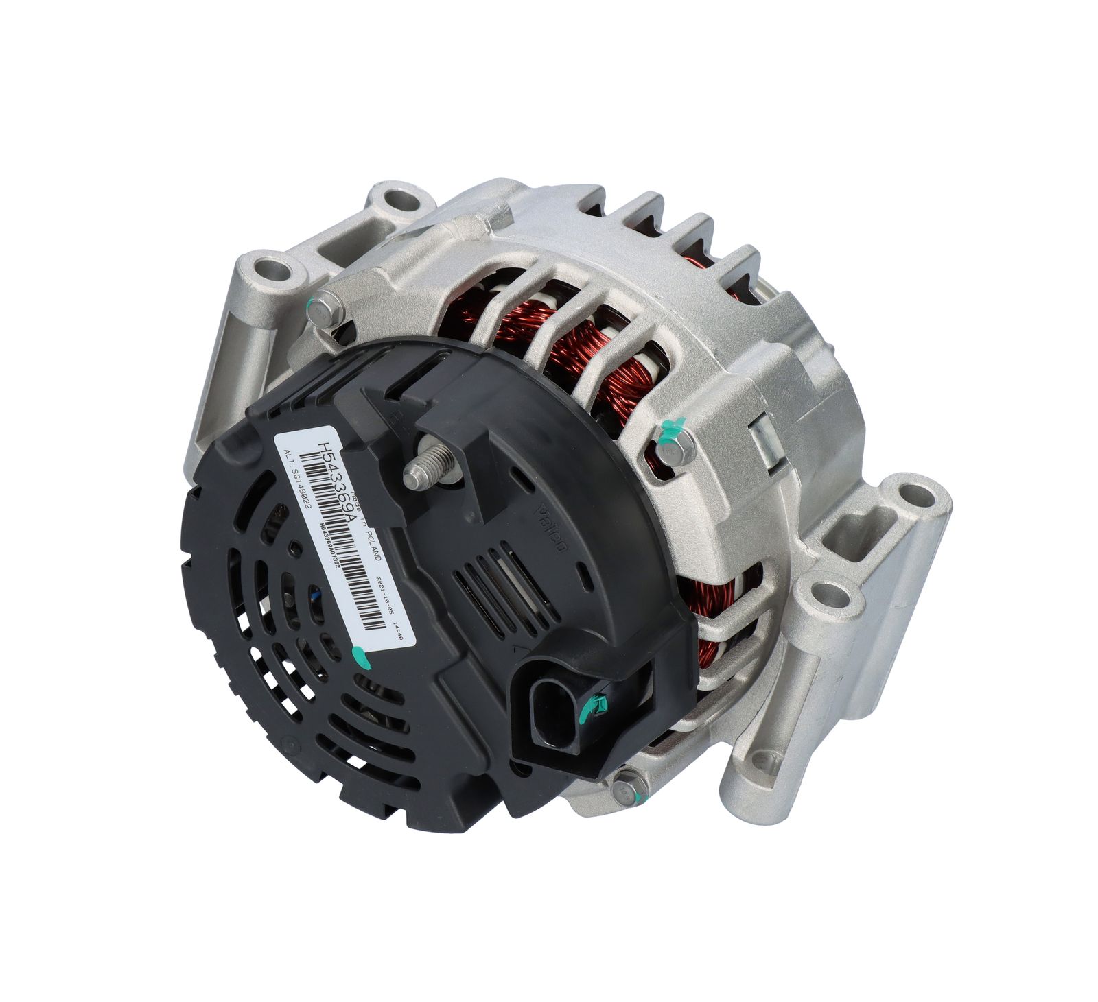 Alternator 12V 140A Passat Scirocco Golf VI Octavia Super B Leon Toledo 1,8TSI / 2,0FSI TDI | VALEO 439393 | OEM 06B903016AA 06B903016AA 06B903016AB 06B903016 06B903016AB 06B903016