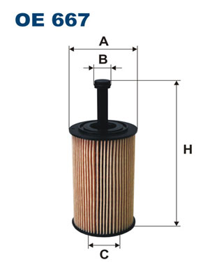 Yag Filtresi P206 P307 C2 C3 C3 Pluriel Berlingo II Partner II TU5JP4 (1,16V) C2 C3 P106 Saxo Partner Berlingo TU3JP (1,4 8V) | FILTRON OE667 | OEM 1109AN