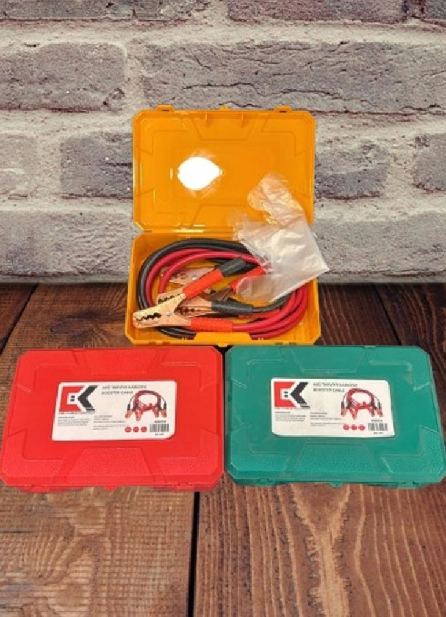 Kablo Akü Takviye 900A 25mm Çanta Tip Takım *** Sert Plastik Ambalaj + Şeffaf Eldiven *** | OEM 400035