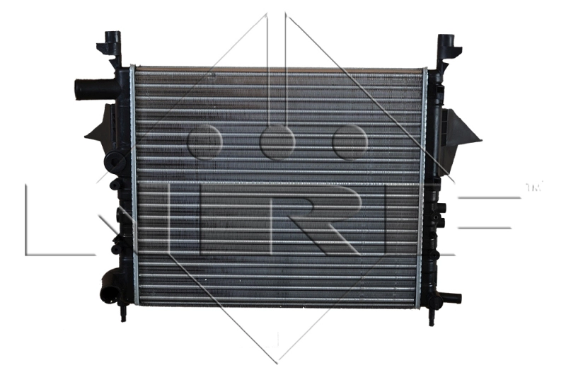 Motor Radyator Twingo 1,1 1 (96 97) / (2 Sira Al+Pl) / (430×377×28) | NRF 529513 | OEM 7701042436