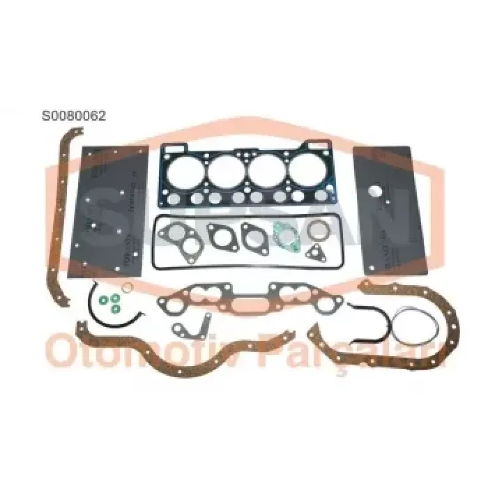 Motor Takim Contasi R12 Toros 1,4 (Silindir Kapakli Kecesiz) | SUPSAN S0080062 | OEM 7701460626