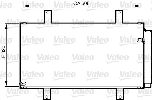 Klima Radyatoru Mazda Rx 8 03>12 | VALEO 814215 | OEM F15161480 F15161480 F151-61-480