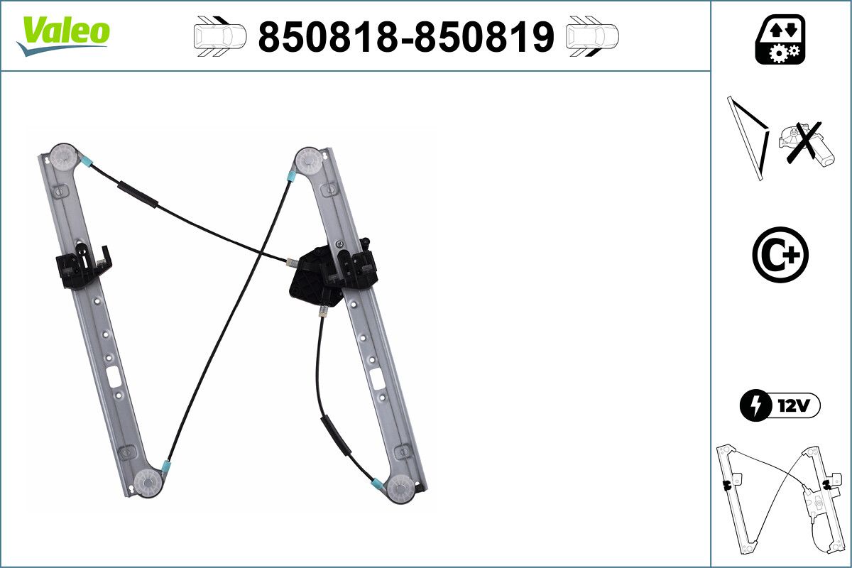 Cam Mekanizmasi On Sag Bmw X3 E83 | VALEO 850819 | OEM 51333448250