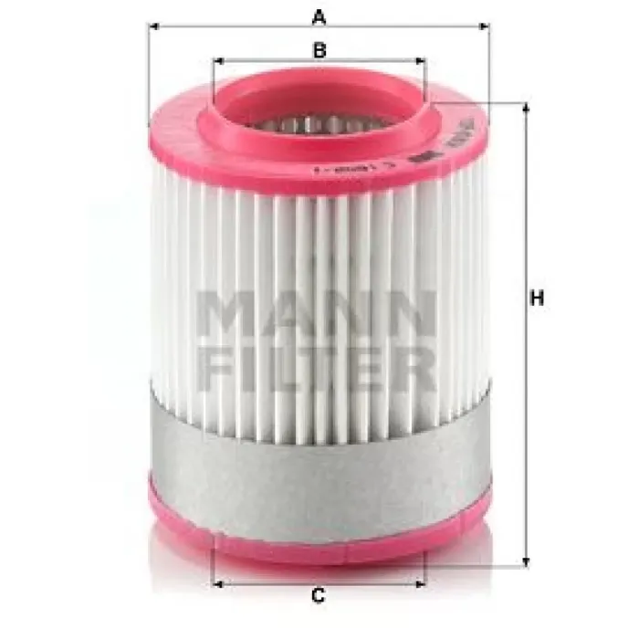 Hava Filtresi A8 04>10 Quattro 3.0TDI Asb Bng | MANN C1652/1 | OEM 4E0129620B 4E0129620E