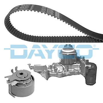 Triger Seti + Devirdaim Takim 1.2 16V Clio 2 3 Logan Modus Symbol Twingoo | DAYCO KTBWP3210 | OEM 119A01820R 7701476745 210101832R