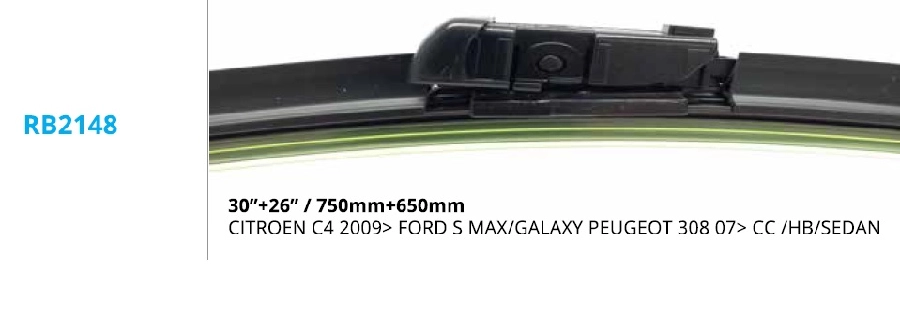 Silgi Paleti (2 Adet) 760 ve 650mm MUZ2 - Peugeot: 308 200 (2009 ve sonrası ) 308 Hb (2007 ve sonrası ) 308 Sw (2008 ve sonrası ) Cıtr | OEM RB2148