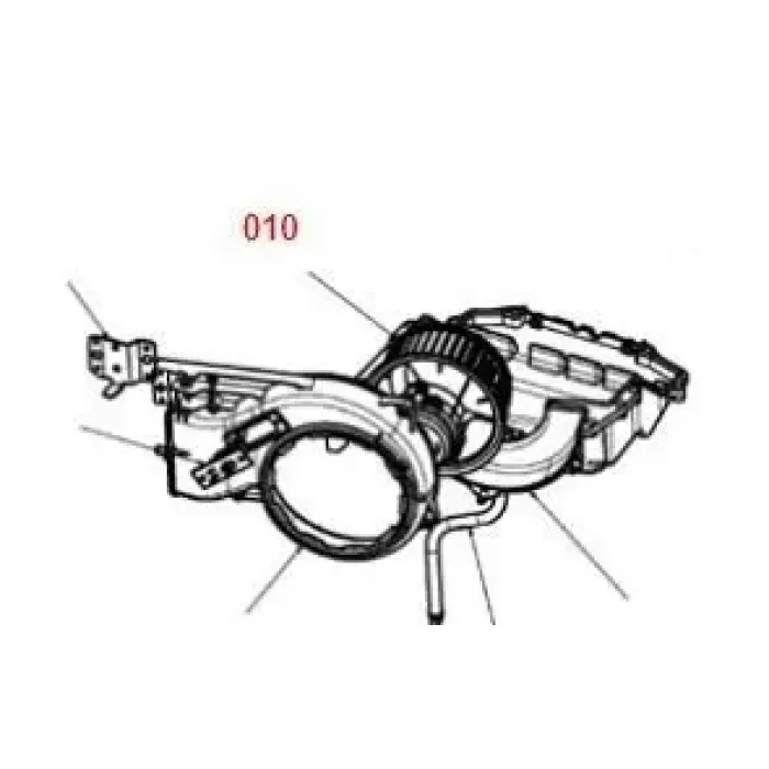 Kalorifer Motoru - Ford Cargo / 1846-1833-4142 | ORJ-FO DC4618456AA | OEM DC46 18456 AA