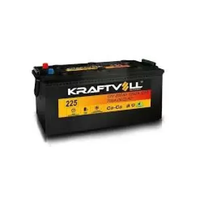 Aku 12V 250 Ah 1400A Start Stop Efb R+ HD ( 274 ×518 10 238 ) (Tam Kapali) | KRAFTVOLL 18050004