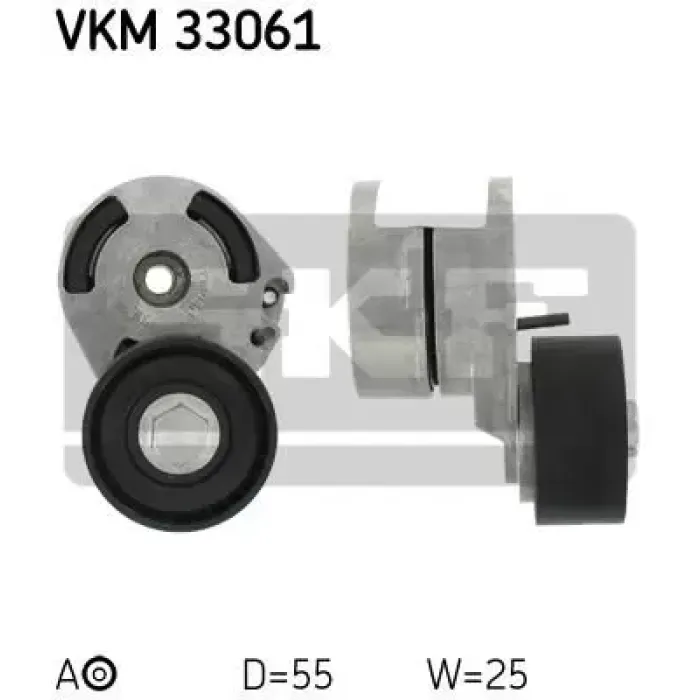 Alternator Gergi Rulmani (Komple) Berlingo II C5 II Xsara II Xsara Picasso C3 Fiesta P407 Partner II P206 1,4 HDI / 1,6 HDI 03> Fiesta 02>10 Fusion 01>12 1,4TDCI | SKF VKM33061 | OEM 2S61 6A228 AG 5751.89 1613840380 6A228 5751.89 1613840380