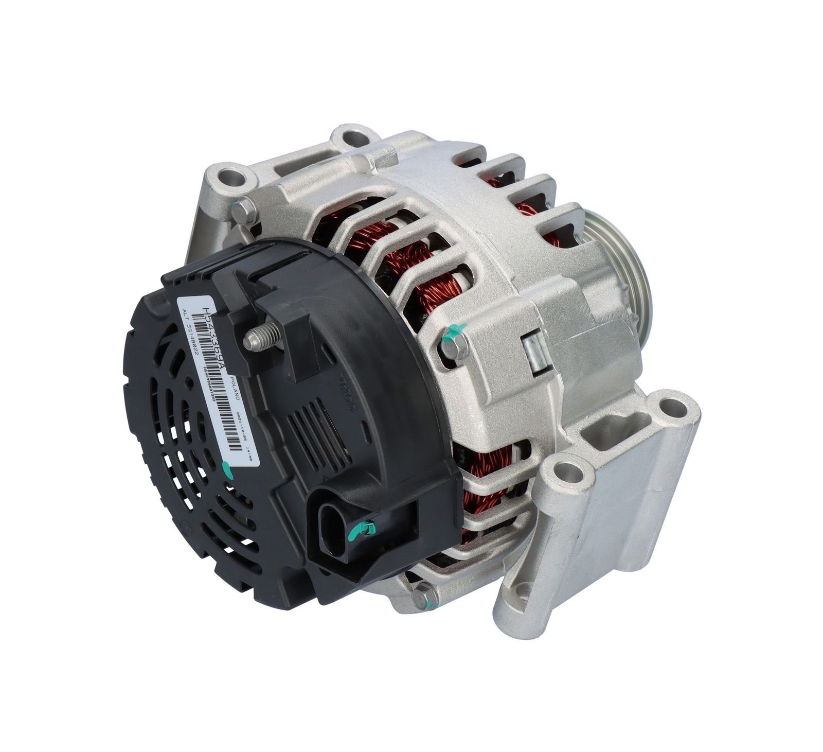 Alternator 12V 140A Passat Scirocco Golf VI Octavia Super B Leon Toledo 1,8TSI / 2,0FSI TDI | VALEO 439393 | OEM 06B903016AA 06B903016AA 06B903016AB 06B903016 06B903016AB 06B903016