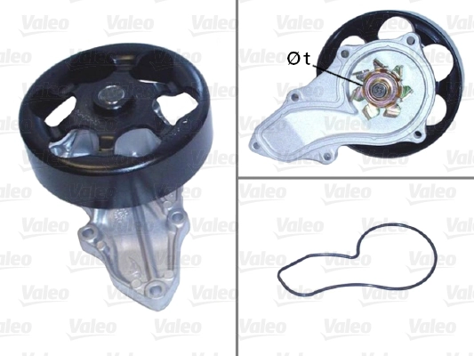 Devirdaim Honda Cr-V 2.0 02>06 K20A4 | VALEO 506810 | OEM 19200PNA003 19200PN