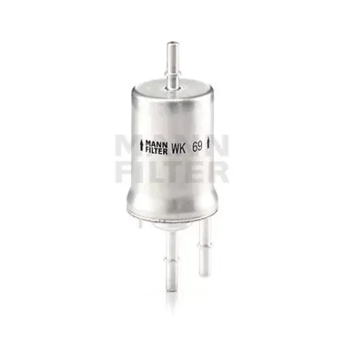 Yakit Filtresi (Benzin 6.6 Bar) Golf V Jetta III Ibiza V Leon Toledo III Octavia Eos Passat Polo Scirocco Touran Yeti | MANN WK69 | OEM 1K0201051B 1K0201051B 1K0201051C 1K0201051K 1K0201051C 1K0201051K