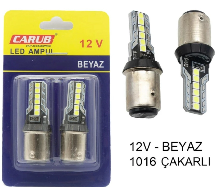 Ampul 12V 1016 Beyaz Çakar-Düz | OEM BR0403034