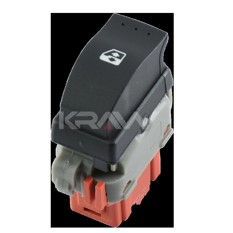 Cam Açma Kapam Anahtarı Sol Tekli Kırmızı Master 2 6 Fiş | OEM AN-716