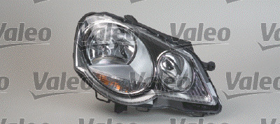 Far+Sinyal Sol Elektrikli Motorlu (H7+H1) Polo 05>10 | VALEO 043012 | OEM 6Q1941007AJ 6Q1941007AK 6Q1941007AT