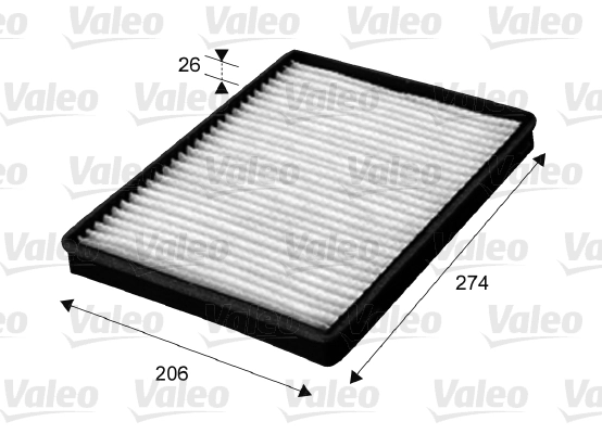 Polen Filtresi Antara 06> / Captiva 06> Plastik Cerceveli | VALEO 715654 | OEM 95599725 95599725 96440878 4803883 96440878 4803883