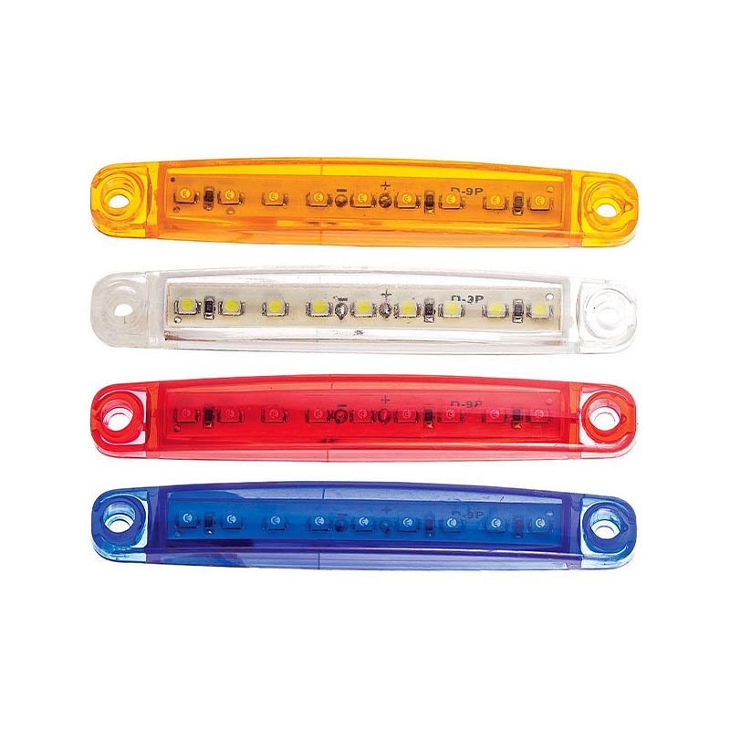 Ledli Dekoratif Parmak LED Lamba 9 Ledli İnce