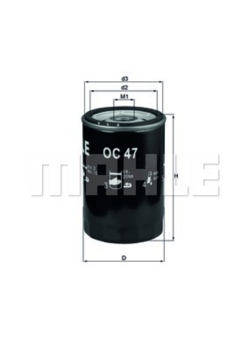 Yağ Filtresi (Yağlama) | OEM 0009830625