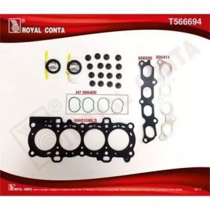 Ust Takim Conta (Skt Keceli Subap Lastikli Subap Kapak Contasiz) S,K,C Dahilfiesta V 01>08 Fusion 01>12 Focus II 03>11 1,4 Zetech S 16V Pfi | ROYAL T566694 | OEM 3S4G 6008 UST