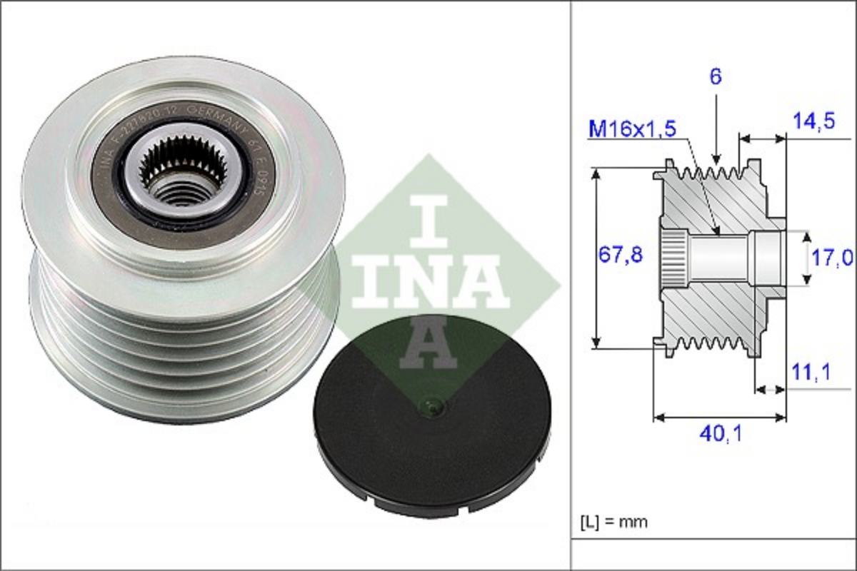 Alternatör Serbest Hareketi (Alternatör) | OEM 021 903 119 H