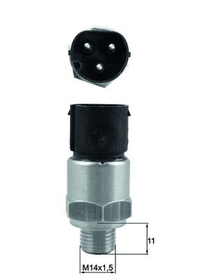 Hararet Musuru BMW E36 95>98 | MAHLE TSW74 | OEM 61318361787