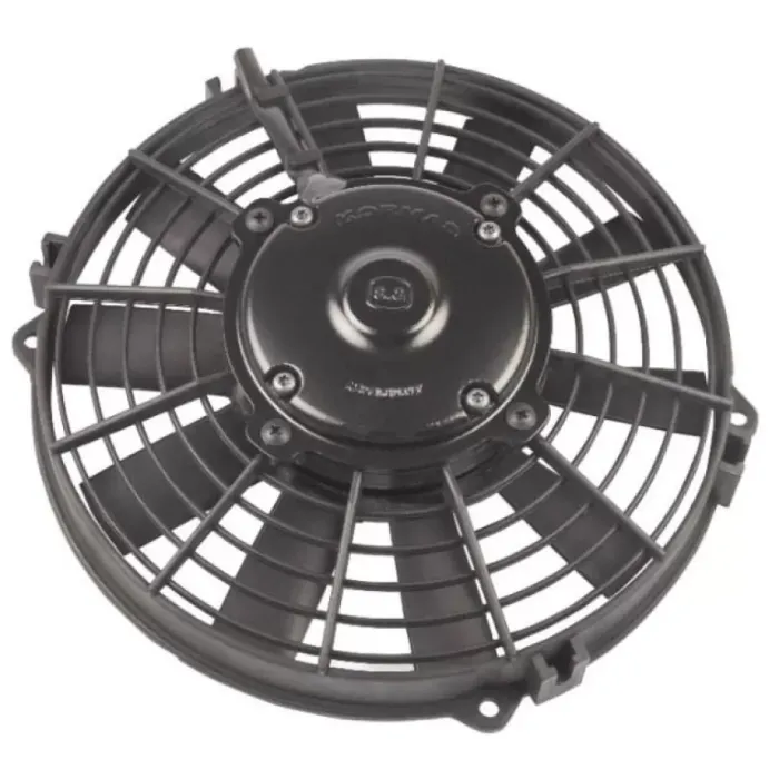 Aksiyel Fan Motoru 12V 9 Komple Yassi Ince Emici Aksiyel 225MM 1050 M3 / H 74315004 | KORMAS 5 702 109 120 001