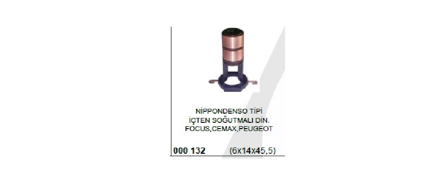 Rotor Bakırı Nippon Denso Tip İçten Soğutmalı Ford Focus Cmax | OEM 07000132