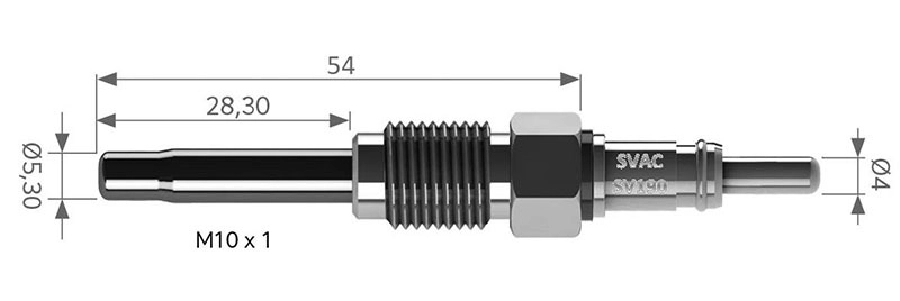 Kızdırma Bujisi 12V Alfa Romeo 156 2.4 Jtdı | OEM SV190