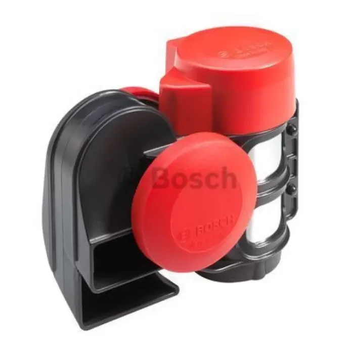 Ferrari Korna 24V 240W 520 660HZ CAP:115MM 115DB Kirmizi Siyah Set | BOSCH 0986320401
