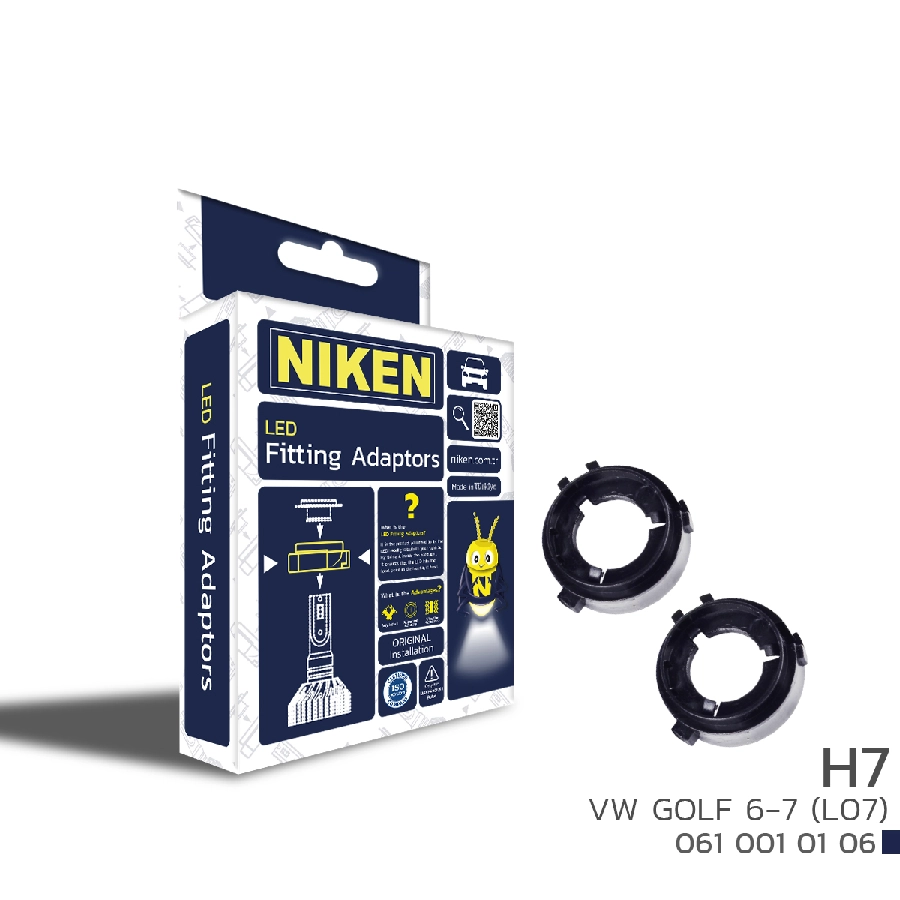 LED Far Montaj Adaptörü H7 VW Golf 6-7 | OEM 0610010106