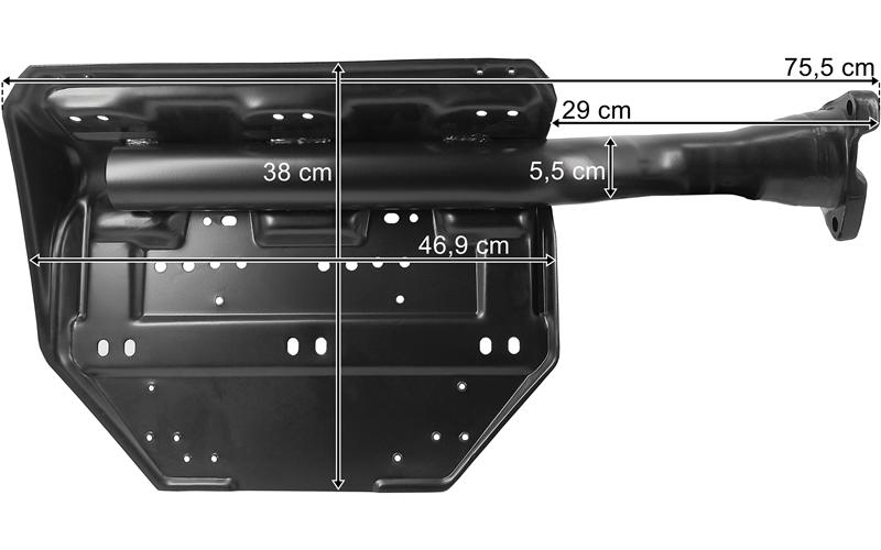 Çamurluk Kolu Scania Arkanın Önü Sol Yeni Model | OEM 1721891