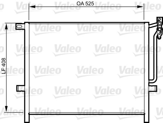 Klima Radyatoru Bmw Z4 E84 E86 | VALEO 814287 | OEM 64536914033
