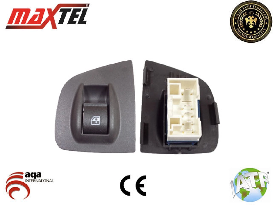 Cam Kaldırma Anahtarı Doblo 2006 ve sonrası Ön Sağ 5 Pin Tekli Kasalı (Beyaz) | OEM 18205034