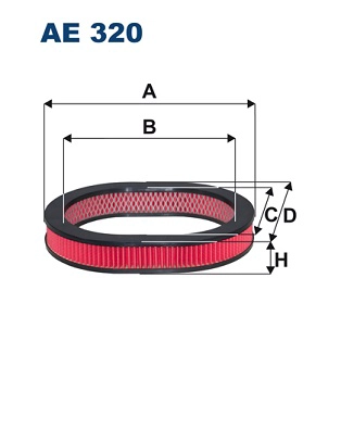 Hava Filtresi Honda Civic 92-95 | FILTRON AE 320 | OEM 17220-PM3Y01