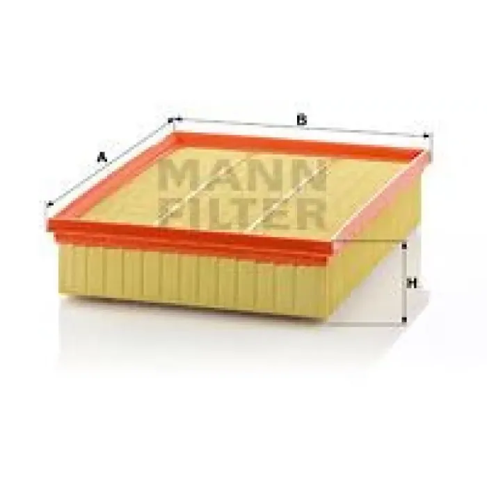 Hava Filtresi Transporter T4 Aab Aac Abl Acu Acv Aja Ajt 1,9TD / 2,0 / 2,4D / 2,5TDI 90>03 Sungerli | MANN C29198/1 | OEM 074129620A