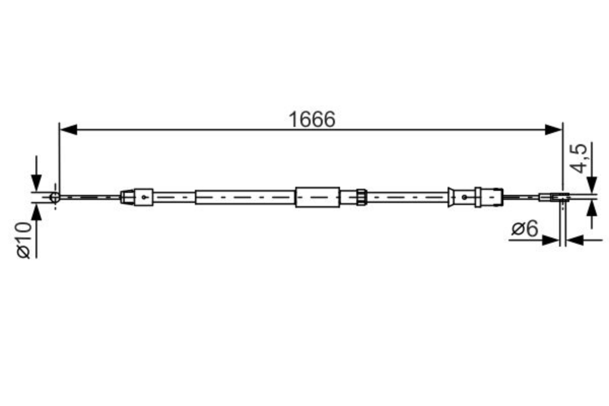 El Fren Teli Spr 906 - Crafter Arka ( 1666 2000 ) | OEM 906 420 20 85