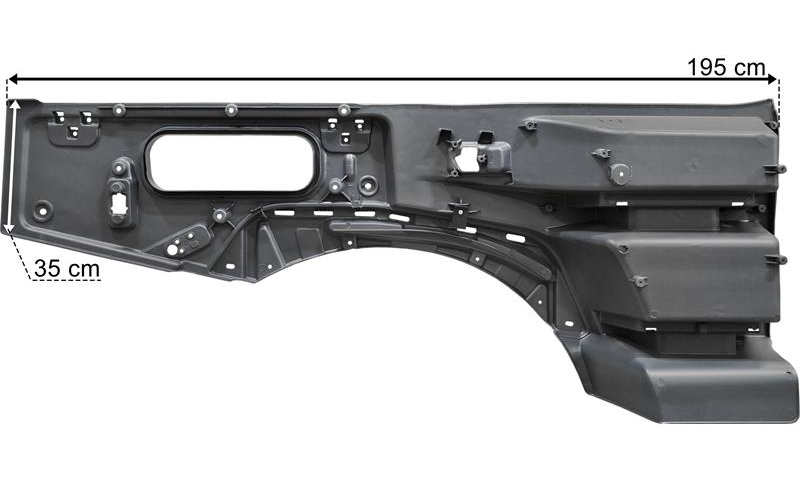 Marşpiyel Renault Evo Sol | OEM 7482577386