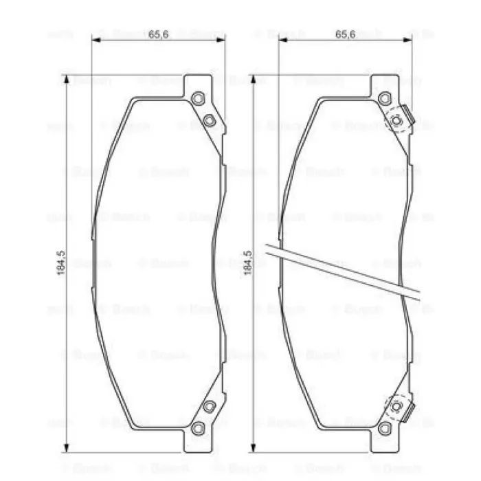 On Fren Balatasi Insignia 18 Inch Jant Icin | BOSCH 0986494298 | OEM 13237752 1605202