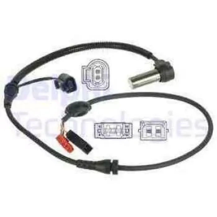 ABS Sensoru On Sag / Sol Octavia Passat Superb 97>08 A4 99>01 | DELPHI SS20039 | OEM 8D0927803D 8D0927803D 8D0927803B 8D0927803C 8D0927803B 8D0927803C