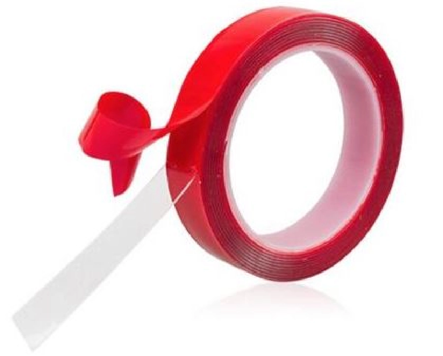 Çift Taraflı Bant 10mm (5mt) Şeffaf Silikonlu *** Poşet Ambalaj *** | OEM BR6570116