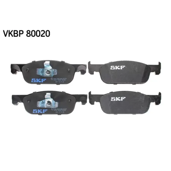 Fren Balatasi On Symbol 2 08> 3 12> Clio 4 13> Twingo 14> / Logan 2 12> Sandero 2 12> / Forfour 14> Fortwo 14> | SKF VKBP 80020 | OEM 410605536R 410604682R 8660005291