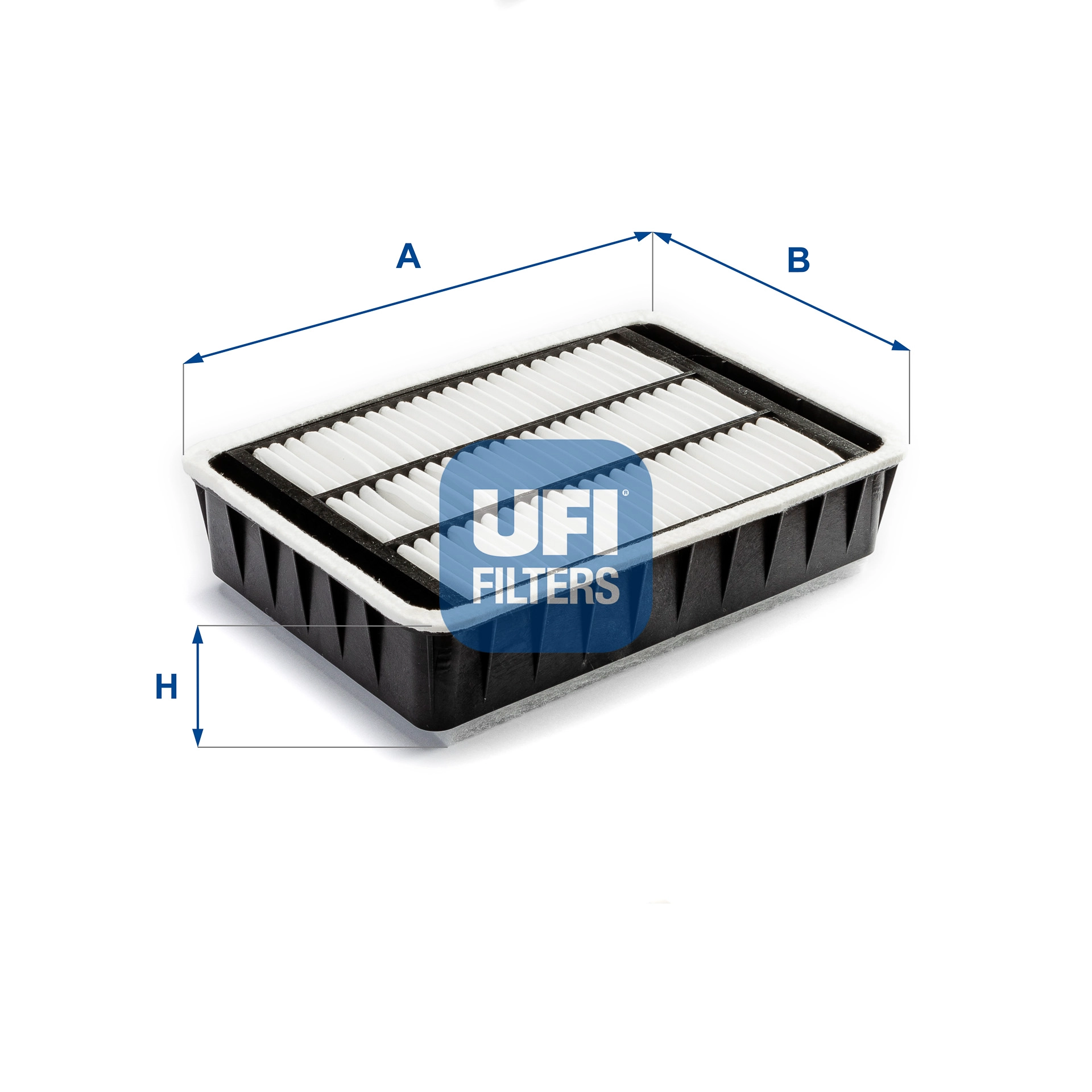 Hava Filtresi P4007 2,2HDI C Crosser 2,2HDI Lancer 10 08> | UFI 30.533.00 | OEM 1444.SJ 1444.WS 1444.XE MZ690445
