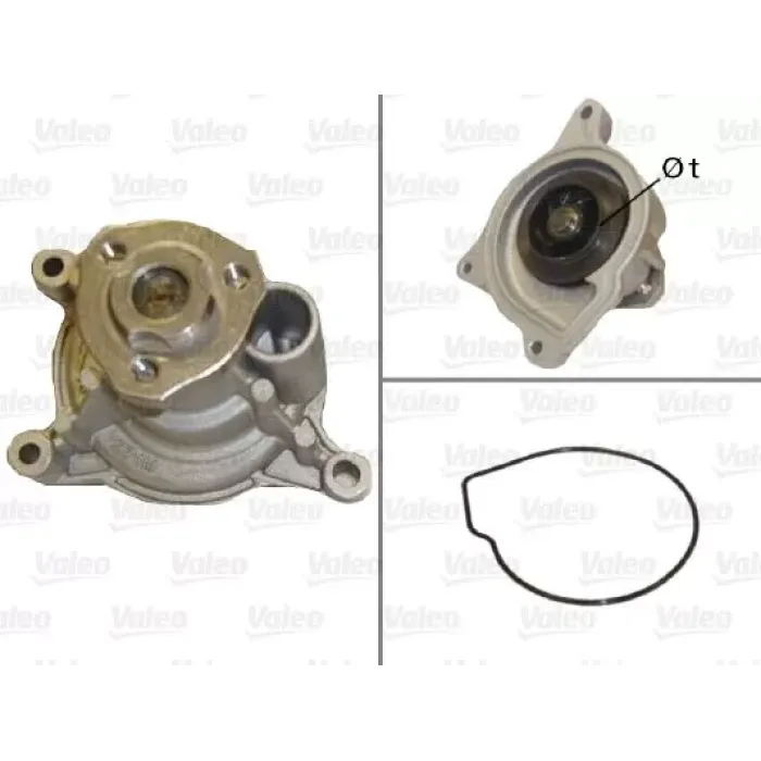 Devirdaim Golf V / VI Jetta III Passat A3 Altea Octavia 1,4TSI Caxa Caxc Cmsa Cmsb Cnva 07> | VALEO 506950 | OEM 03C121005N 03C121005N 03C121005R 03C121008B 03C121008E 03C121005R 03C121008B 03C121008E
