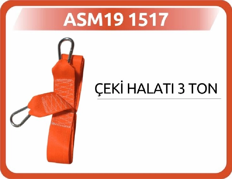 Çeki Halatı 3 Ton 3 Metre | OEM ASM191517