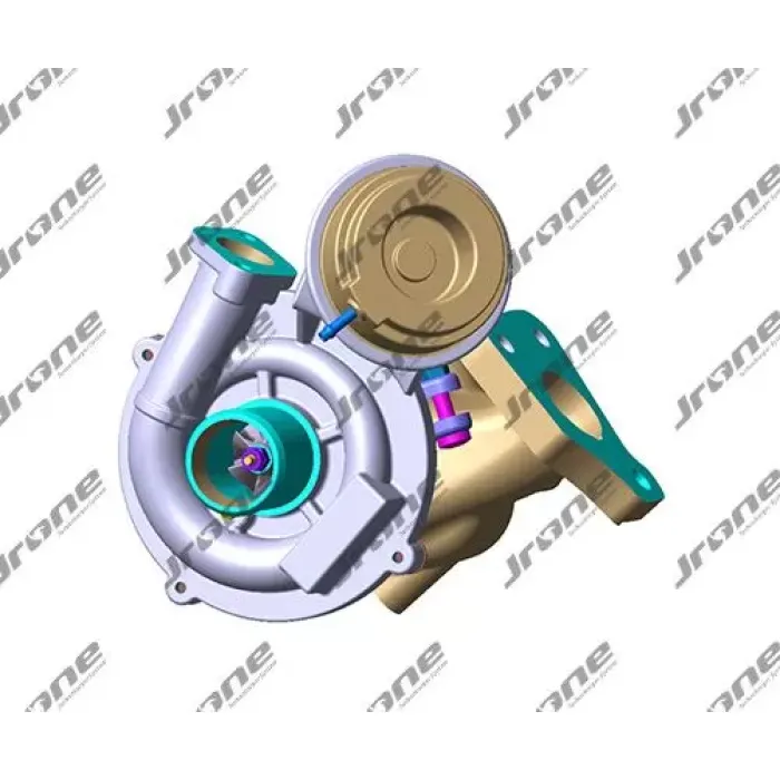 Turbo Komple Opel Corsa D A13DTC / Nemo Bipper 1.3HDI 16V EURO5 75BG Fiorino 07>Panda 09> | JRONE 8G12200844 | OEM 55237520 860496 860551