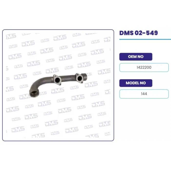 Egzoz Manifoldu Dirsek Scania P G R T 144 R Dirsek | DEMOSAN 02-549 | OEM 1422200-1354424