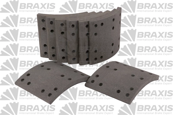 Kampana Balata Dodge As-900-950 As-26 200 18 Cm Delikleri 6MM | BRAXIS AC5010 | OEM 19557 / 19606 / M910035-01 / M91003501