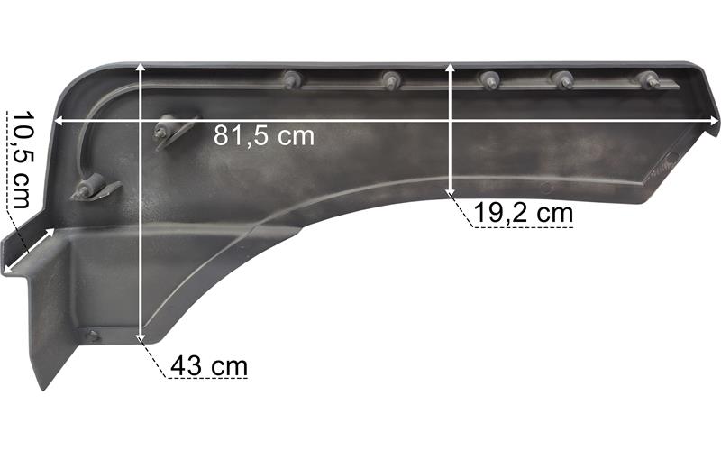 Çamurluk Teker Üstü 19.464 Sol | OEM 81612105364